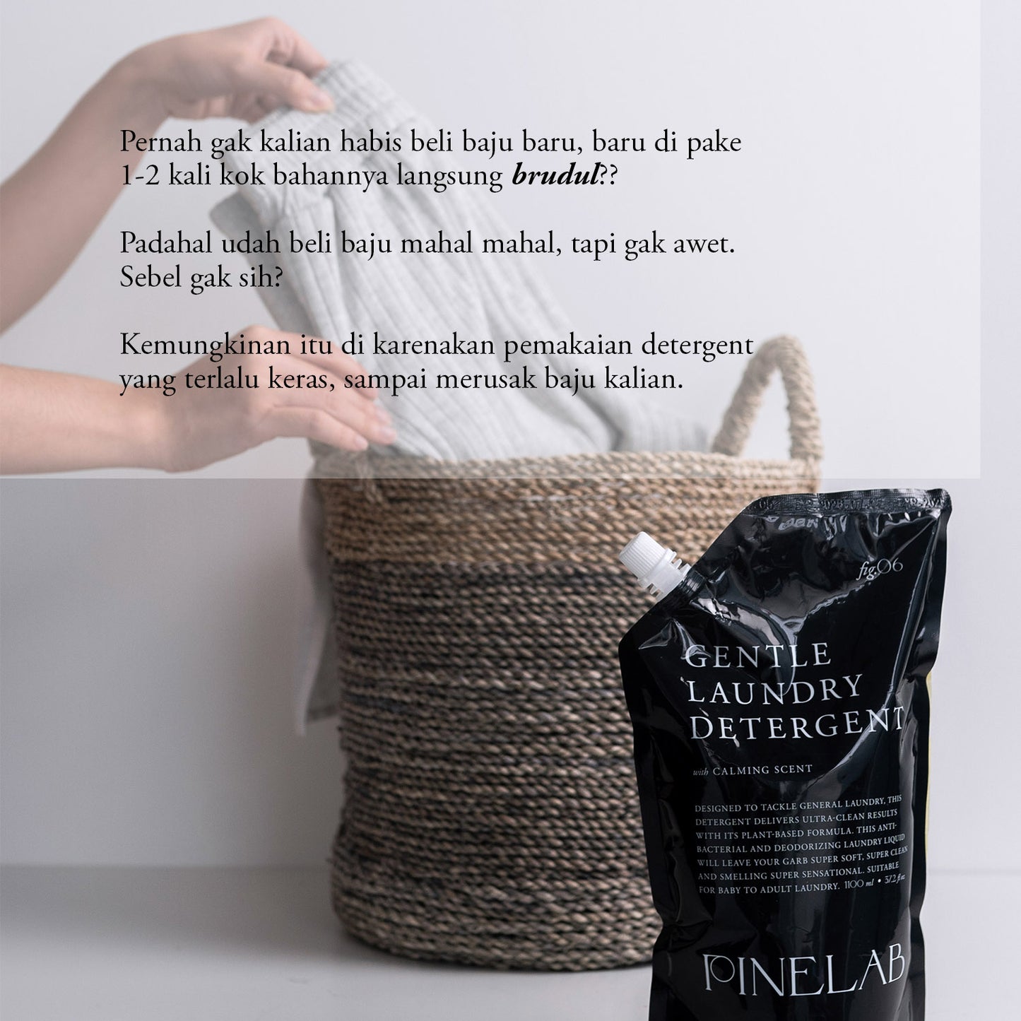 Gentle Laundry Detergent 1100mL