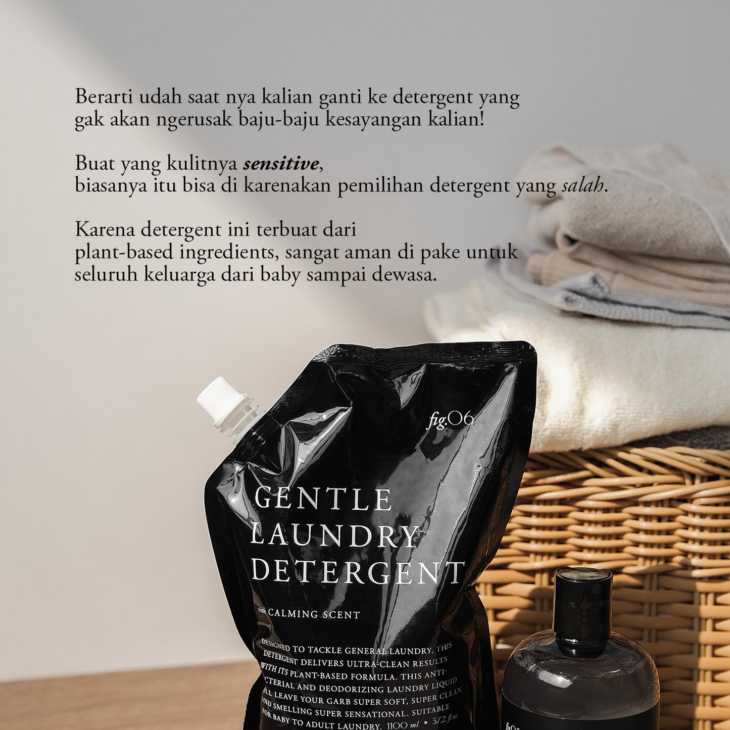 Gentle Laundry Detergent 1100mL