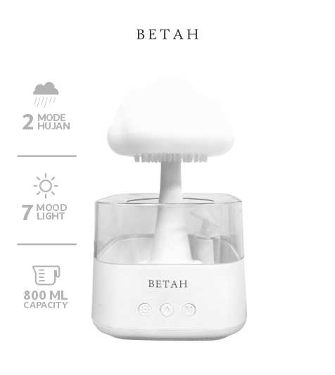 Healing Hujan Diffuser Bonus 7 Essential Oil