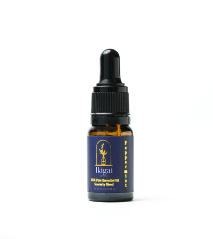 PEPPERMINT Pure Essential Oil by Ikigai Scent 10mL