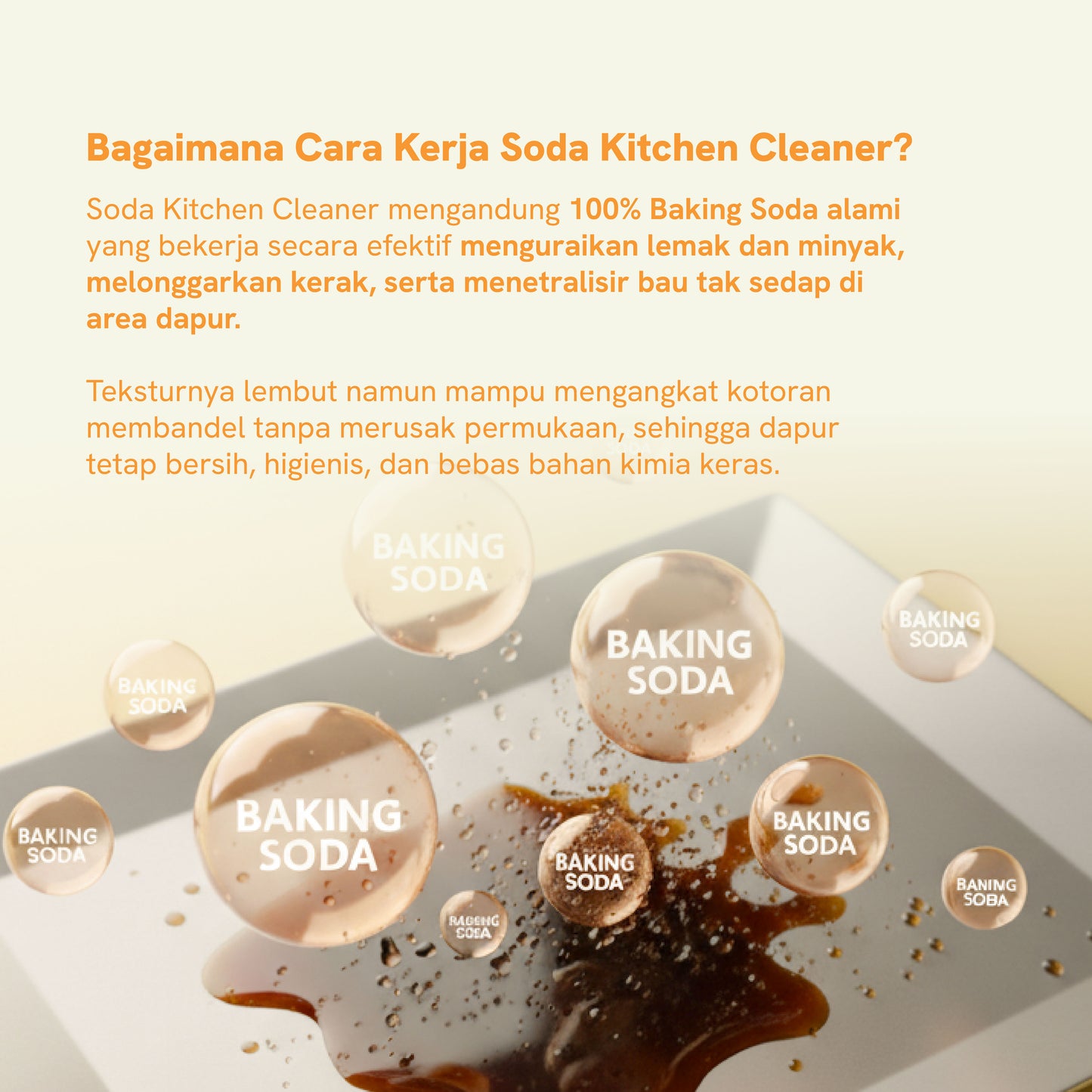 Soda Kitchen Cleaner