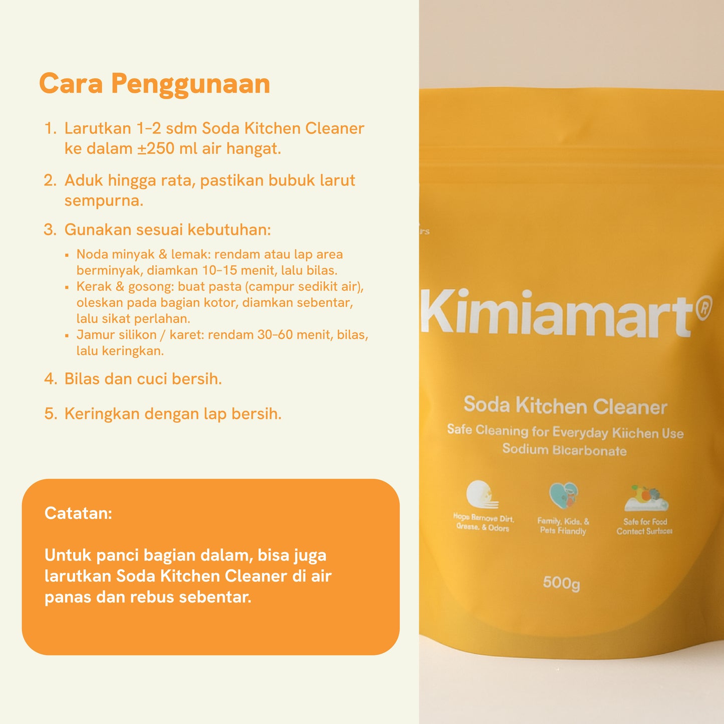 Soda Kitchen Cleaner