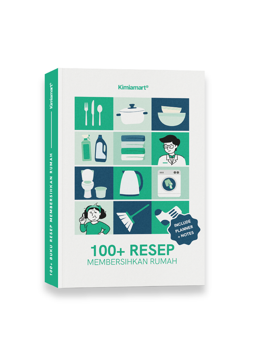 E-BOOK 100+ HOME CLEANING RECIPES INCLUDE PLANNER & NOTES BY KIMIAMART