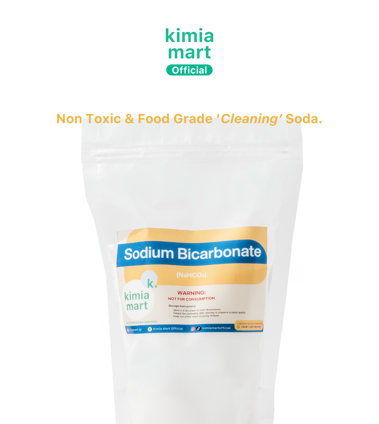 Baking Soda / Pure Sodium Bicarbonate Food Grade