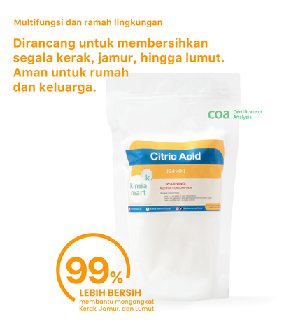 Natural Citric / Citrun Acid Food Grade