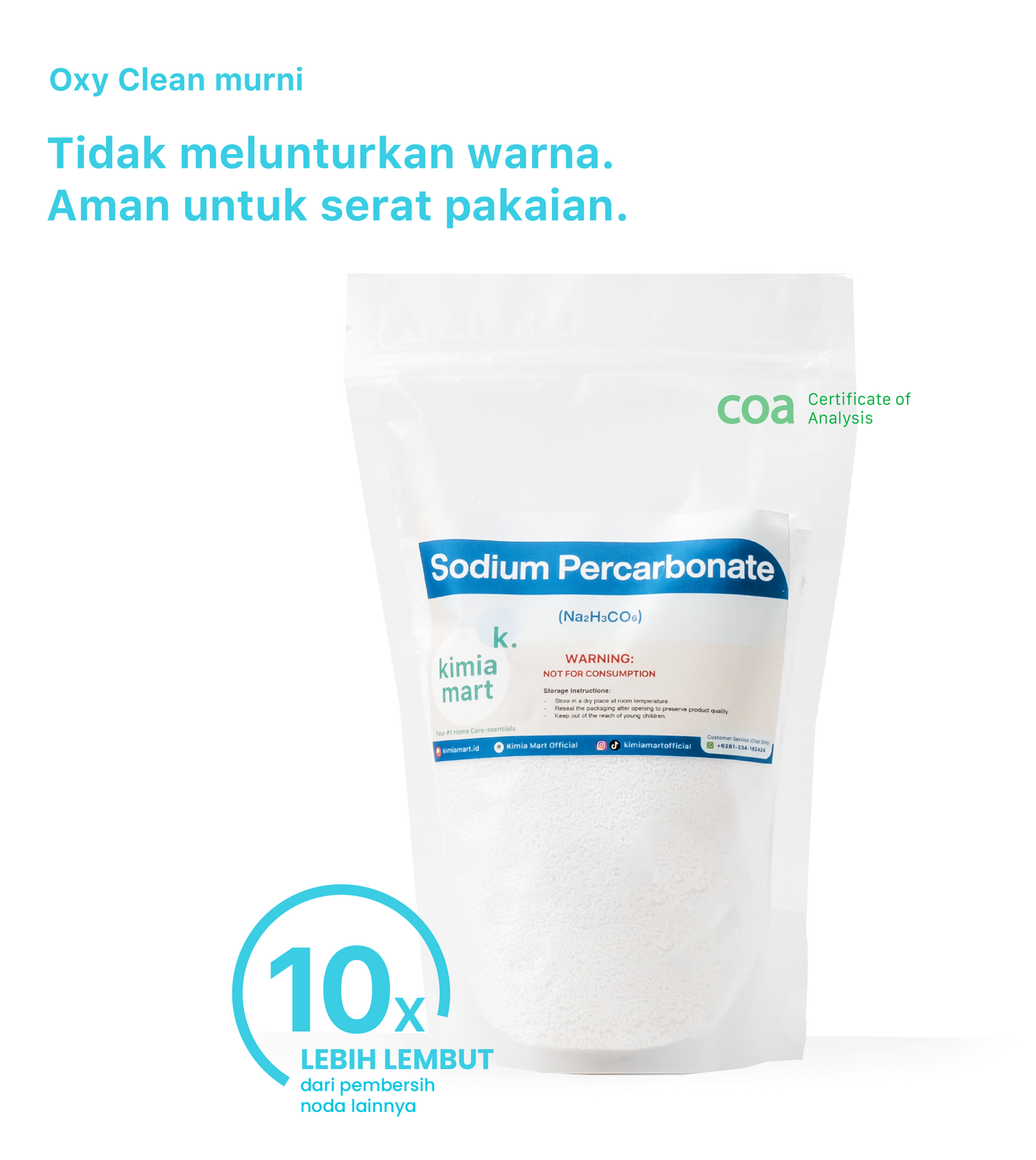 Oxy Clean / Pure Sodium Percarbonate Stain Remover