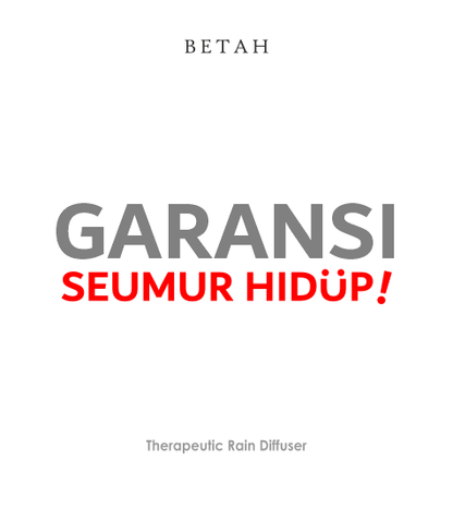 Healing Hujan Diffuser Bonus 7 Essential Oil