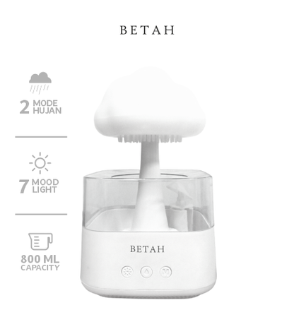 Healing Hujan Diffuser Bonus 7 Essential Oil