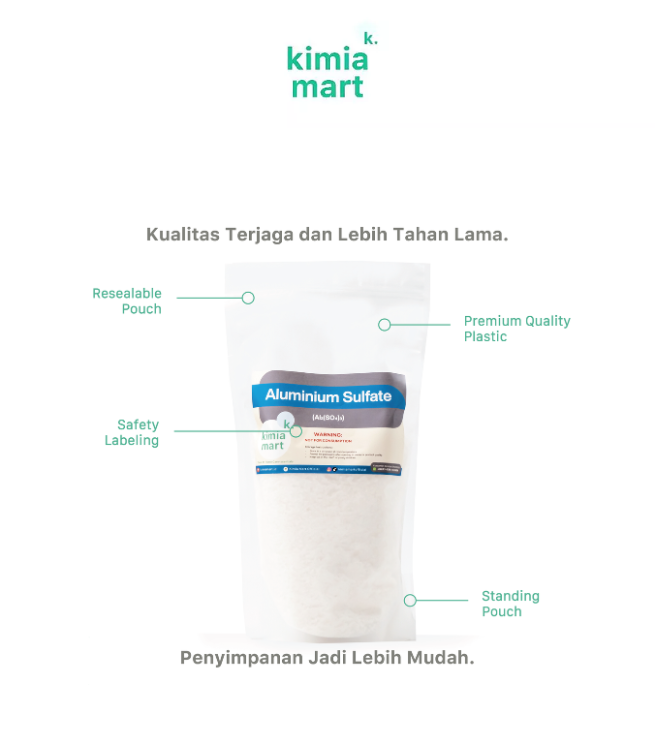 Tawas Bubuk / Aluminium Sulfate 500gr